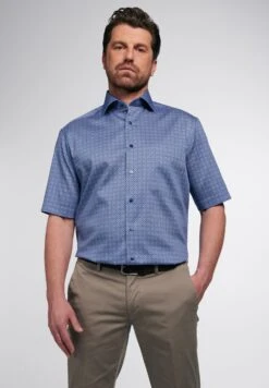 Eterna Overhemden Regular Fit Overhemd Heren Blauw / Lichtblauw / Donkerblauw -Heren Kleed Verkoop d321d4453cedd8c64d866c7a93b0132d