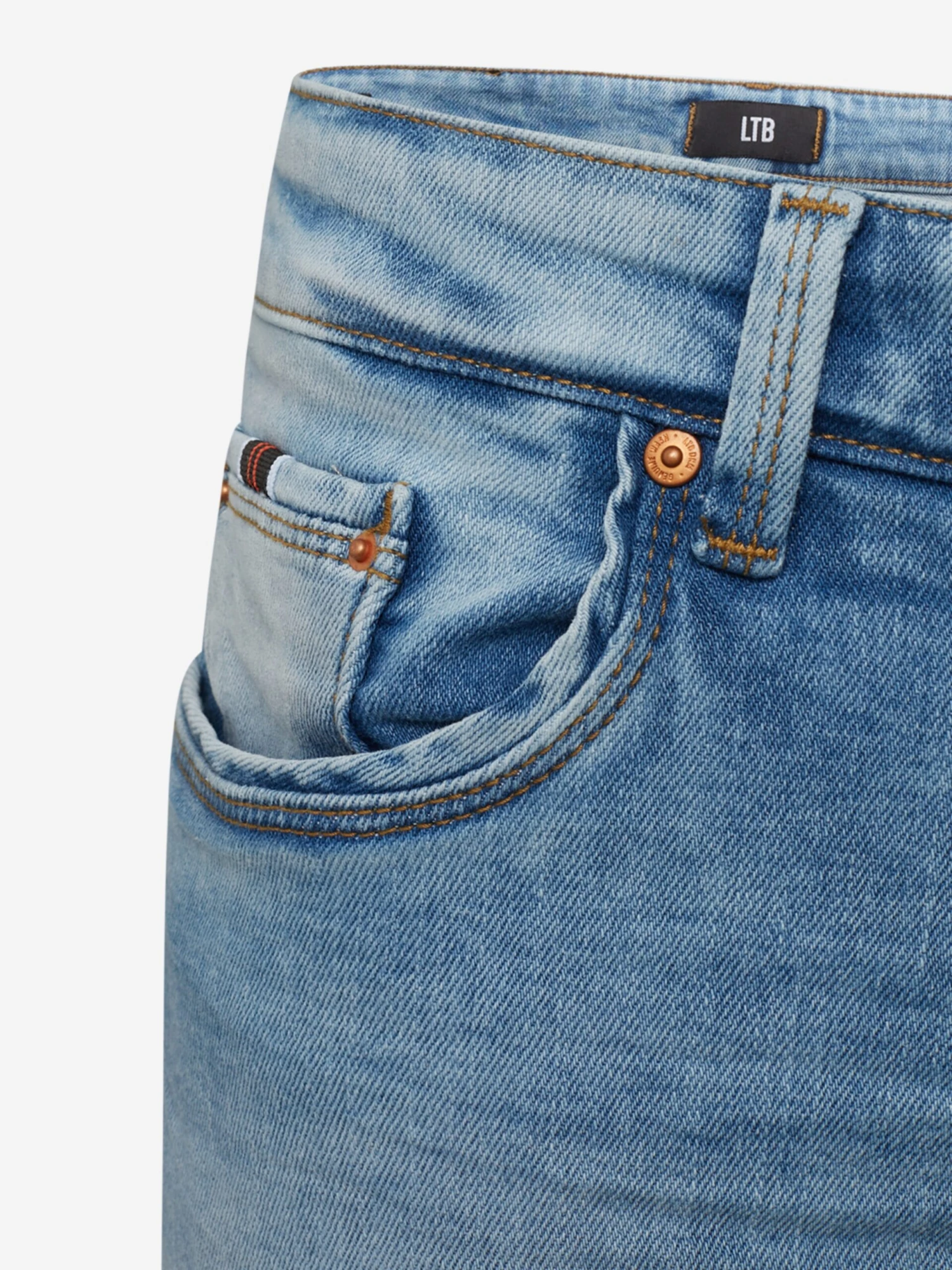 LTB Grote Maten Regular Jeans Hollywood Heren Blauw 5 LTB Grote Maten Regular Jeans Hollywood Heren Blauw - Afbeelding 3