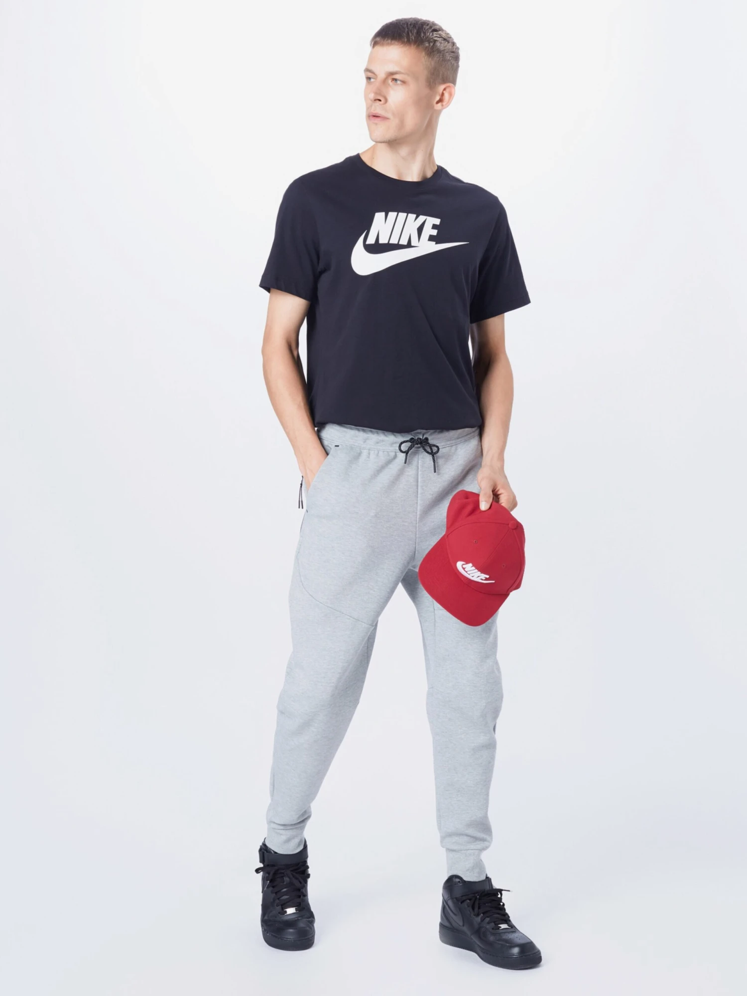 Nike Sportswear Broeken Tapered Broek Heren Lichtgrijs 6 Nike Sportswear Broeken Tapered Broek Heren Lichtgrijs - Afbeelding 4