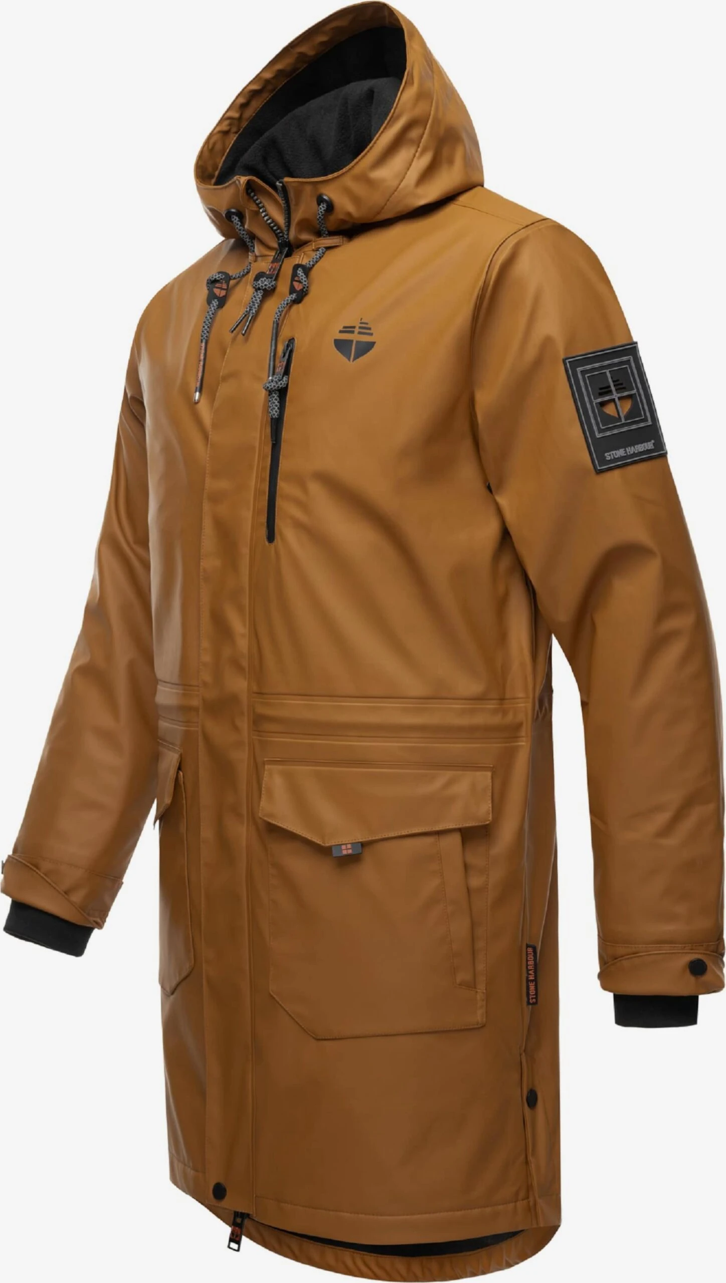 Mantels Tussenjas Verdaan Heren Bruin / Lichtbruin 4 Mantels Tussenjas Verdaan Heren Bruin / Lichtbruin - Afbeelding 2