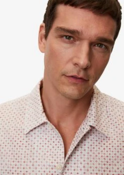 Marc O'Polo Overhemden Regular Fit Overhemd Heren Lichtrood -Heren Kleed Verkoop eacc157390eea5a828e864966dc9dcea