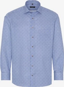 Eterna Overhemden Regular Fit Overhemd Heren Royal Blue/koningsblauw