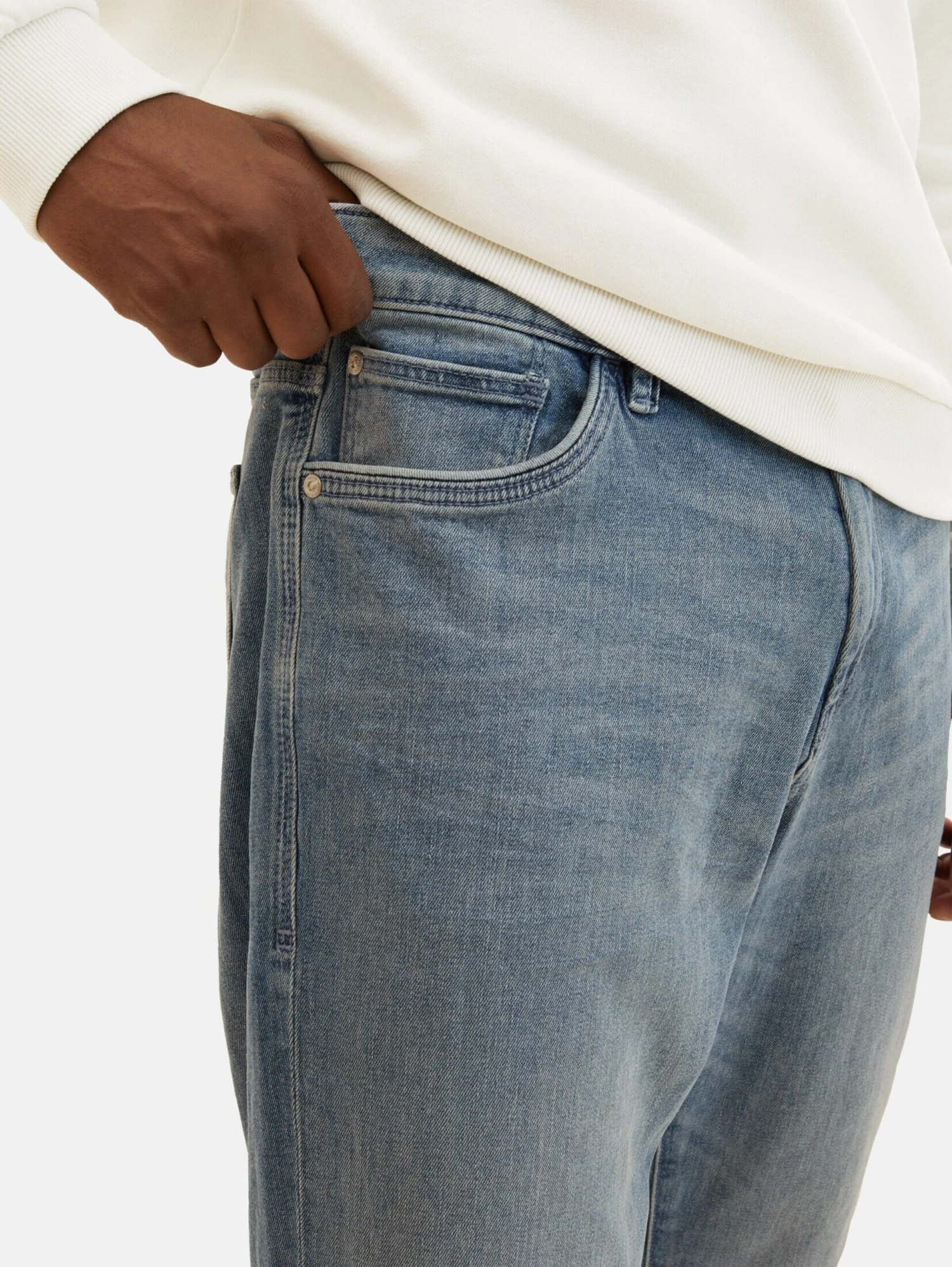 Tom Tailor Grote Maten Regular Jeans Marvin Heren Blauw 8 Tom Tailor Grote Maten Regular Jeans Marvin Heren Blauw - Afbeelding 7